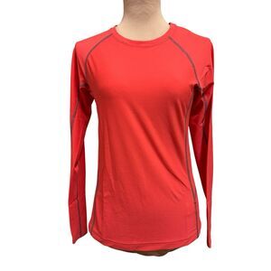 L.L.Bean SunSmart® UPF 50+ Long Sleeve Shirt Women  NEW Coral Size S Activewear